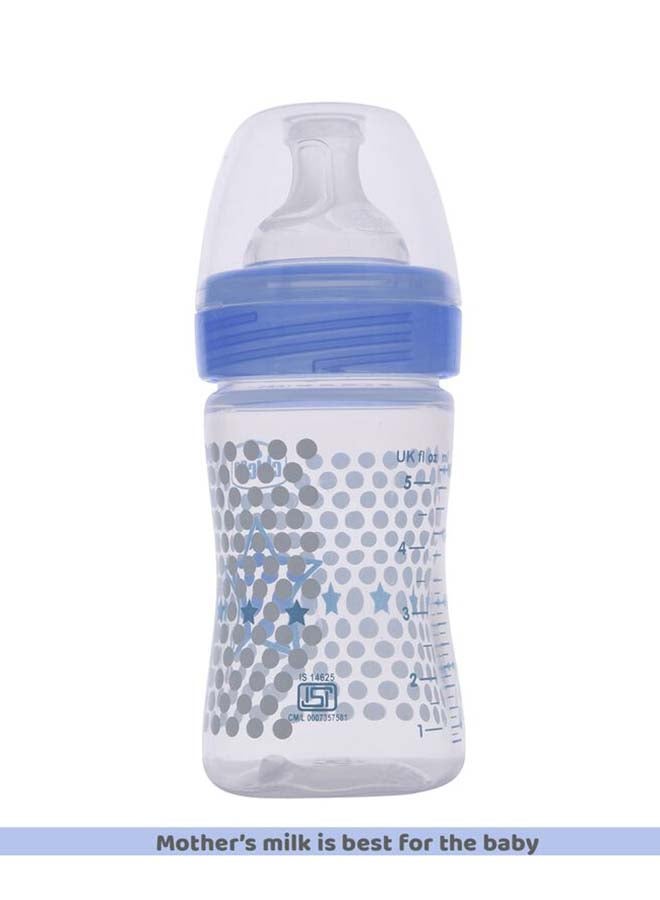 Chicco Well-Being Feeding Bottle (150 Ml, Slow) 0m+ Medium Flow (Blue) - Image 3