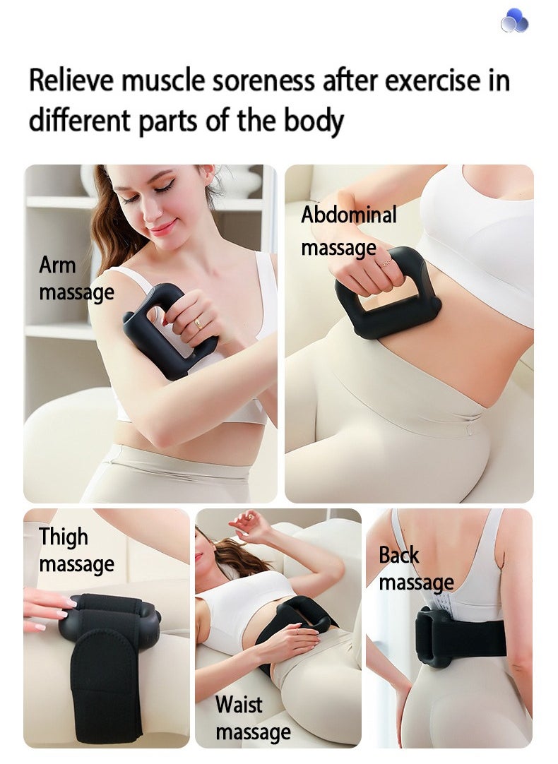 Generic - Massage Gun，A portable device offering deep muscle relief after exercise or yoga, with 5 adjustable modes for personalized pain relief and relaxation. - Image 1
