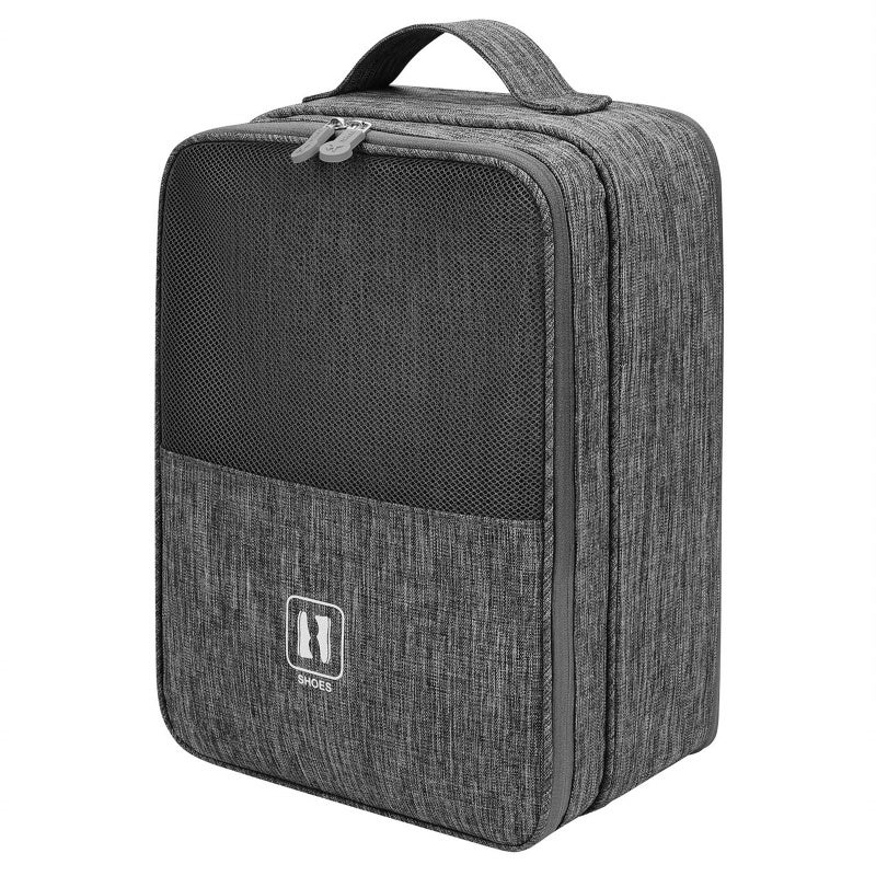 Portable Shoes Bag 24X14X30Cm Waterproof - 3-Pair Capacity Travel Shoe Organizer for Travel, Business Trip, Camping, Gym Exercise - Image 5