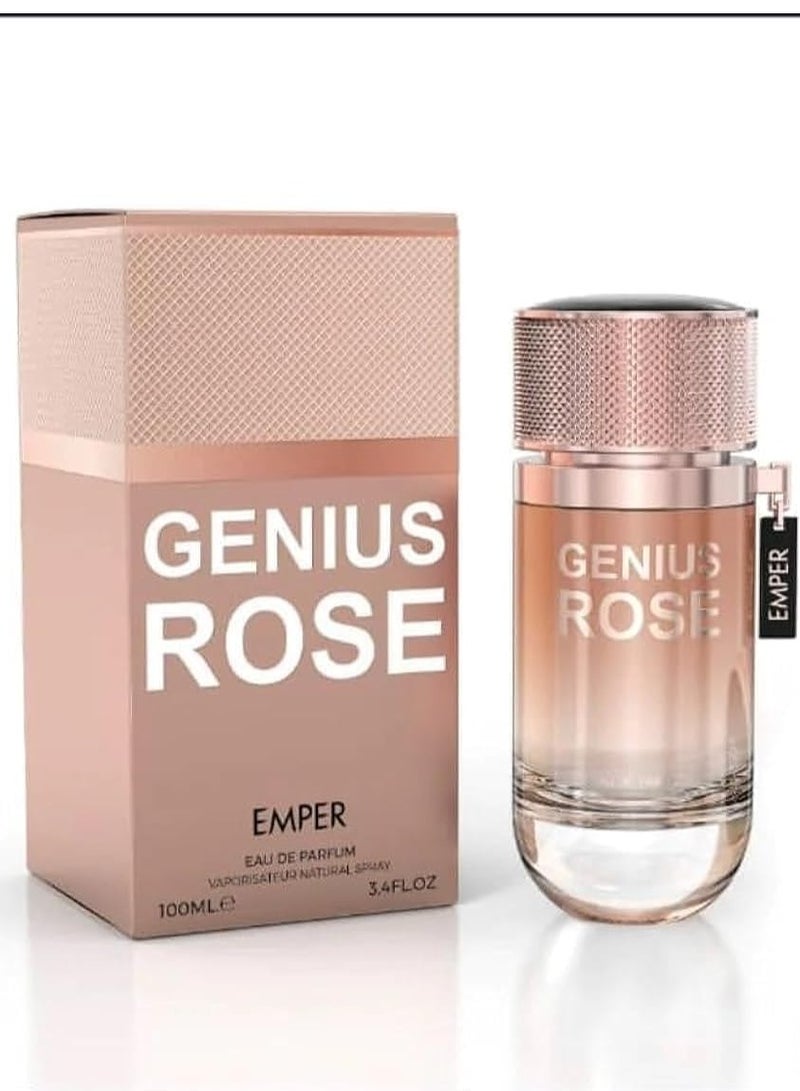 امبر عطر جينيوس روز للنساء 100 مل - Image 1