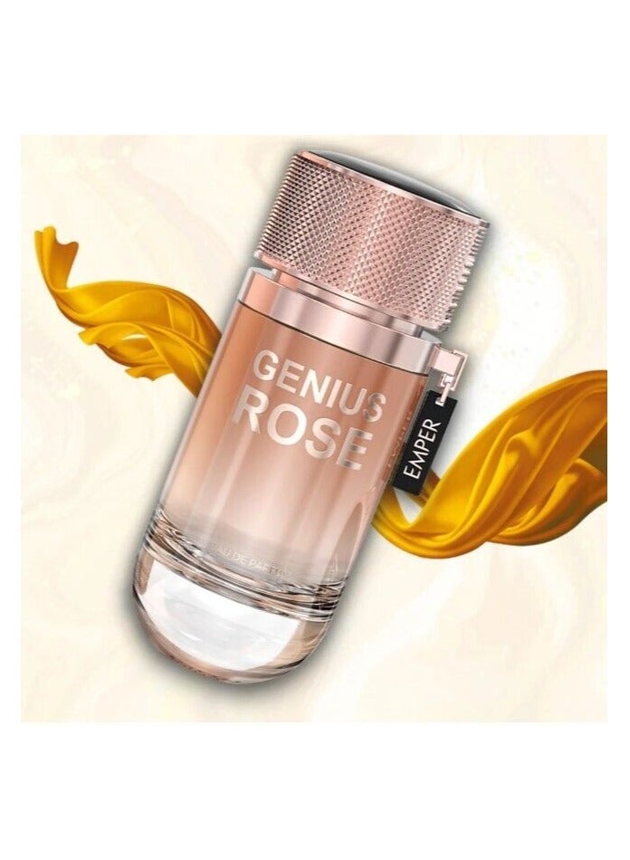 امبر عطر جينيوس روز للنساء 100 مل - Image 3