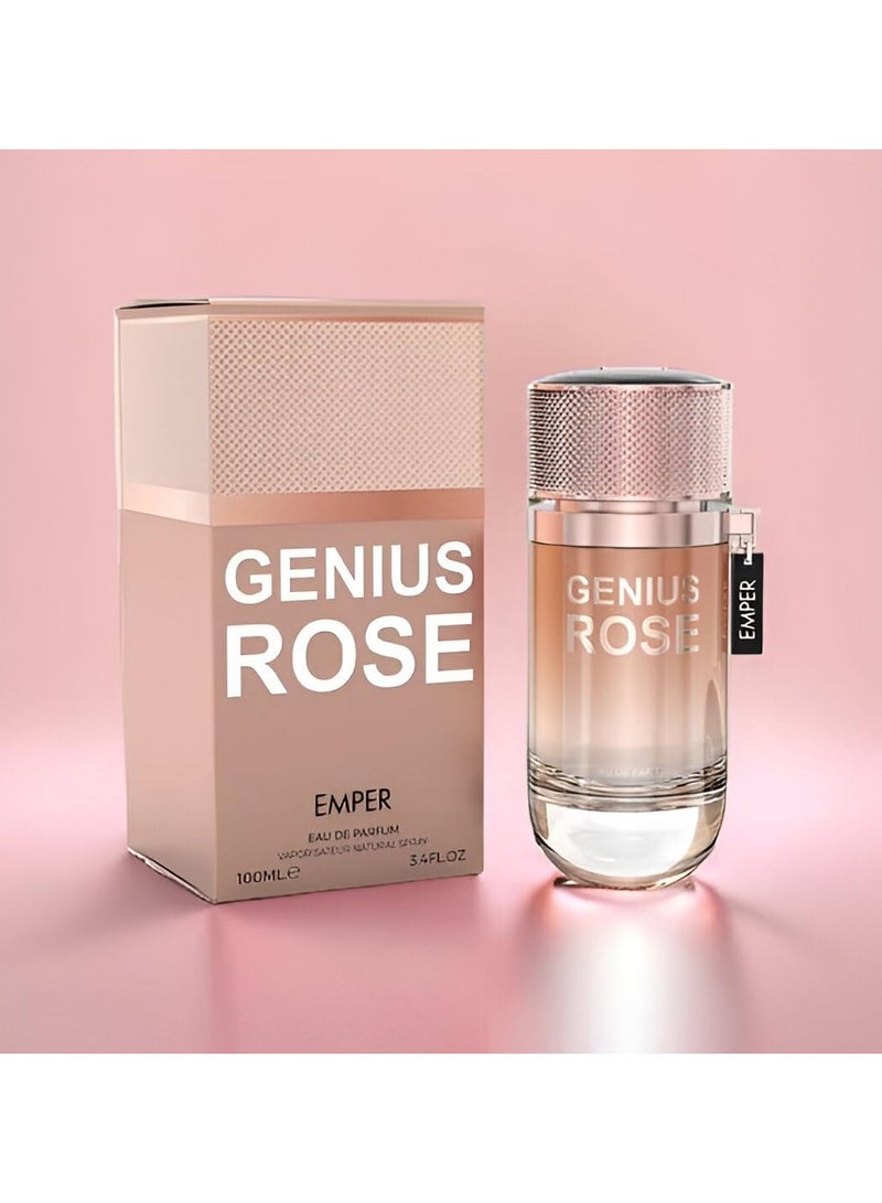 امبر عطر جينيوس روز للنساء 100 مل - Image 5