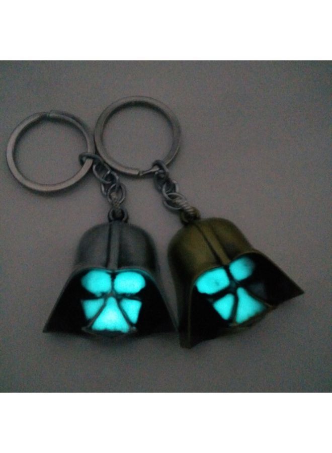 NIBEMINENT Star Wars Black Samurai Nightlight Mask Keychain - Image 2