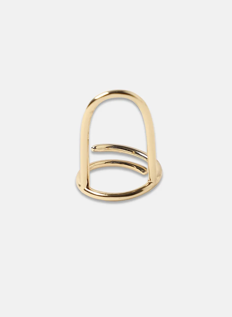 SOHI Minimal Artificial Nail Ring Jewellery