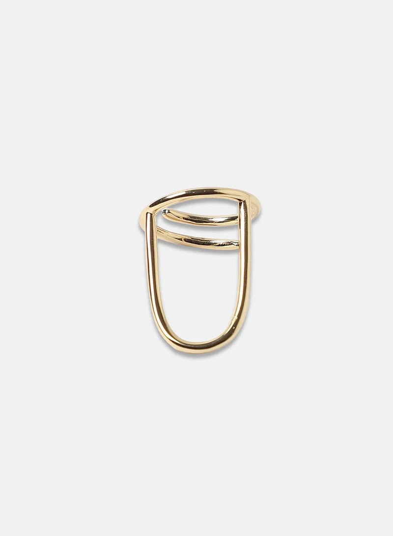 SOHI Minimal Artificial Nail Ring Jewellery