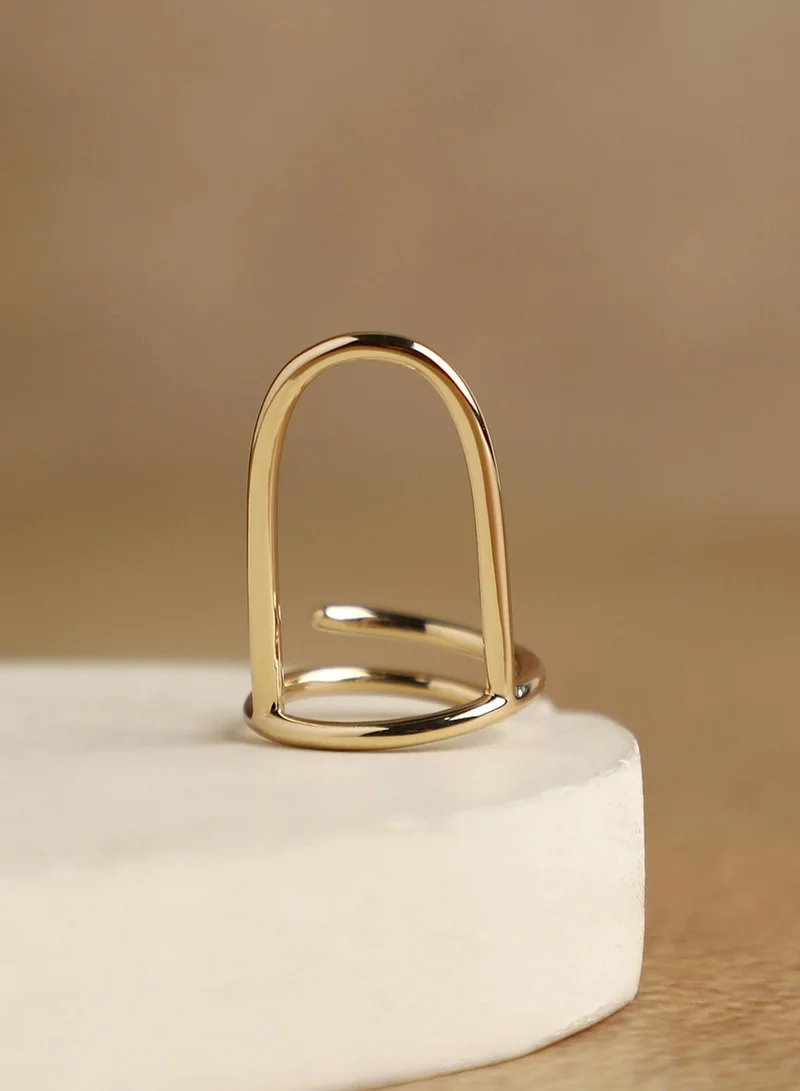 SOHI Minimal Artificial Nail Ring Jewellery