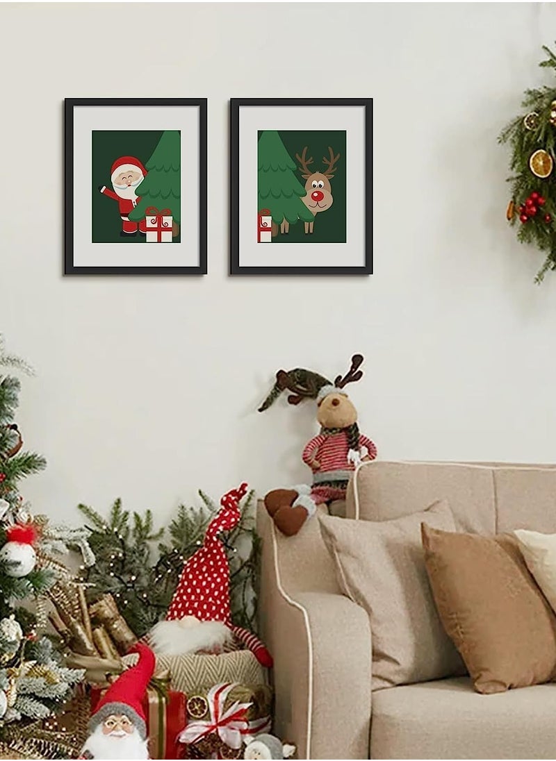 A3 black photo frames, 6 pieces (30x40)