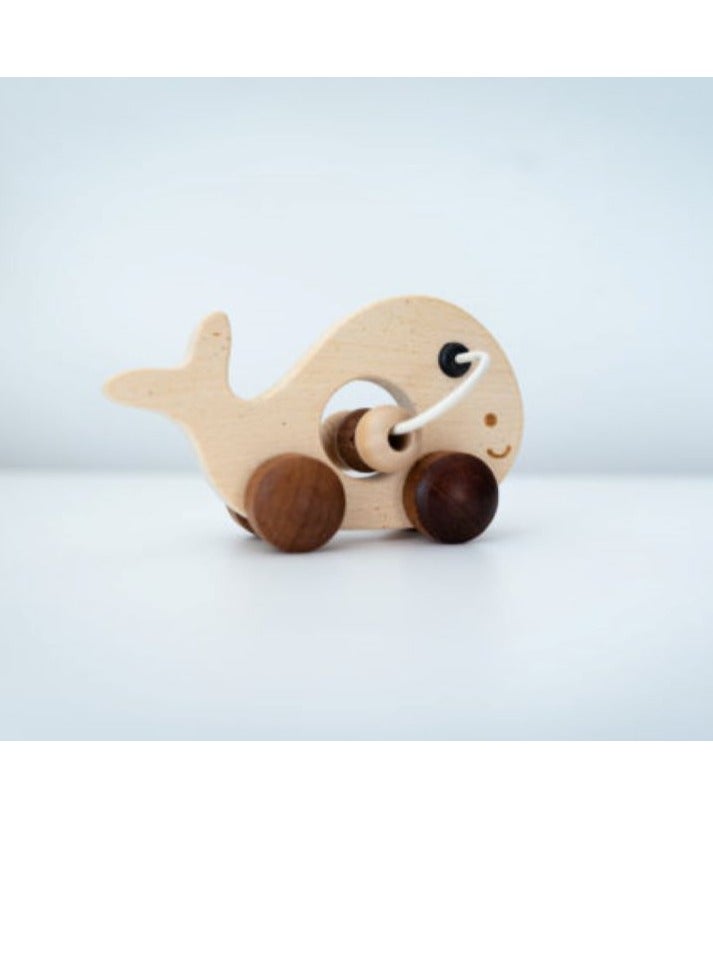 Ariro WOODEN RATTLE - WHALE - Image 4