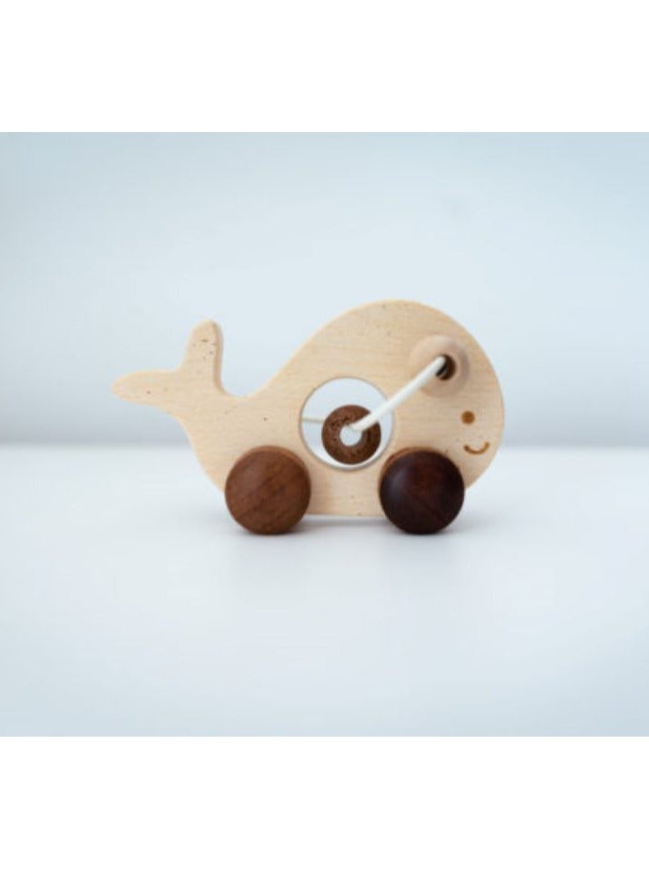 Ariro WOODEN RATTLE - WHALE - Image 5
