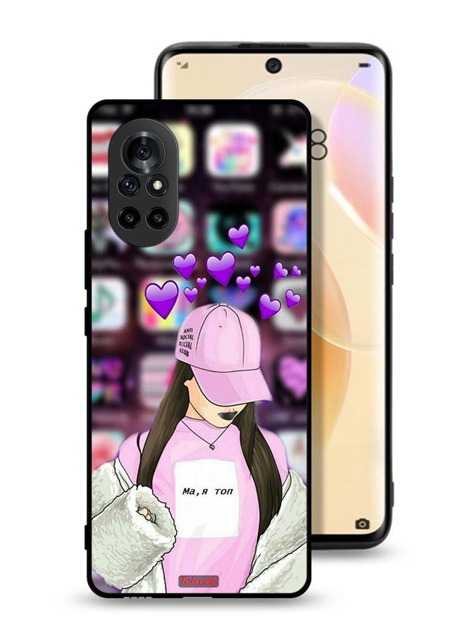 Tolwak Huawei nova 8 5G Protective Case Cover Anti Social Club  - Image 1