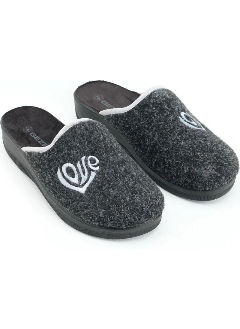 Gezer Winter High Sole Women's Home Slippers