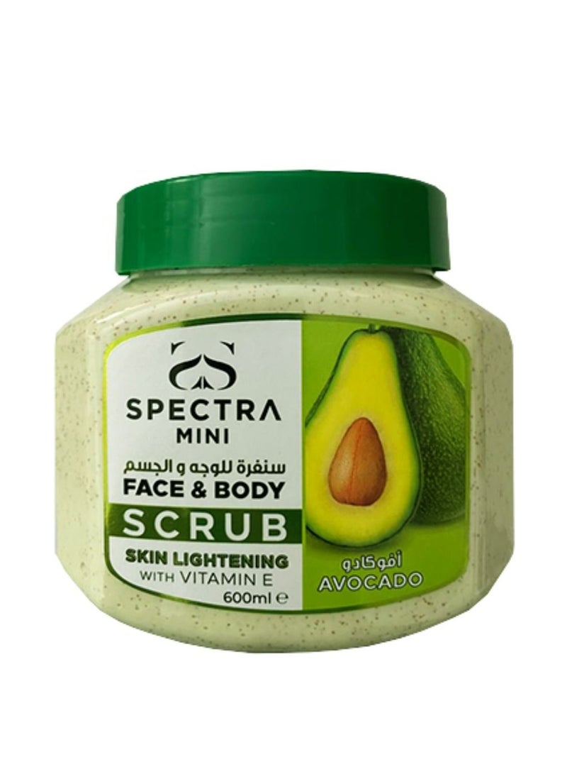 MINI SPECTRA Avocado Face & Body Scrub 600ml from Mini Spectra - Image 2