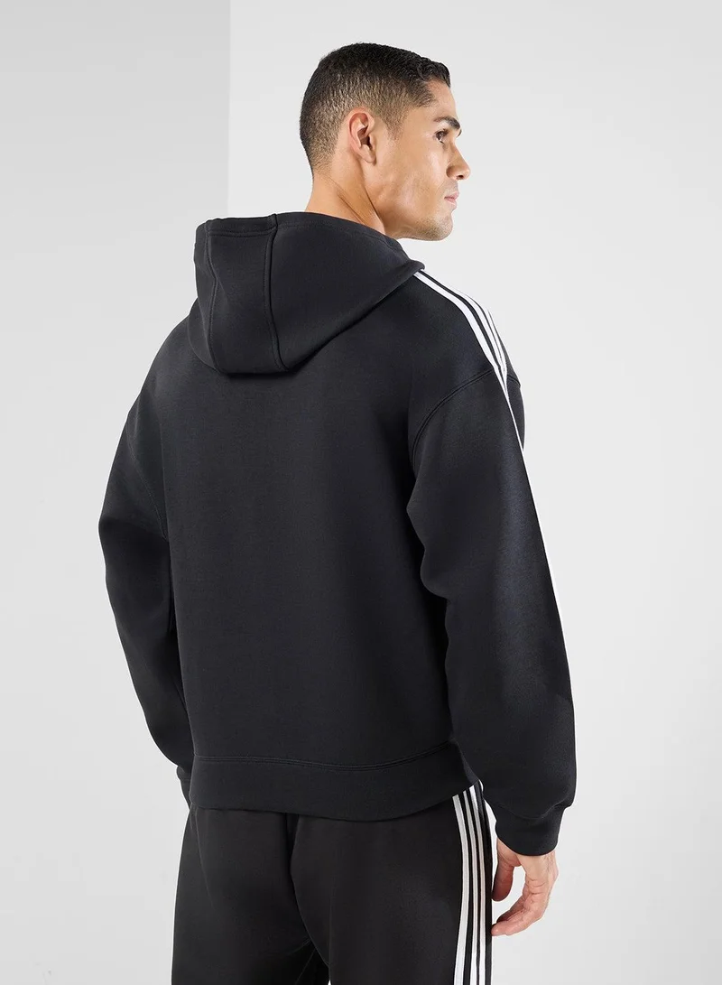 Adidas SPACER HOODIE Black Originals Men TRACK TOPS