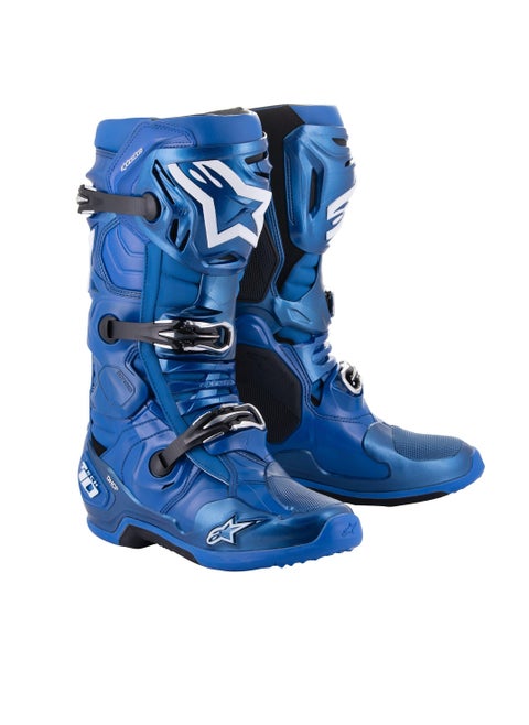 Alpinestars Tech-10 Motocross Boots Blue Black