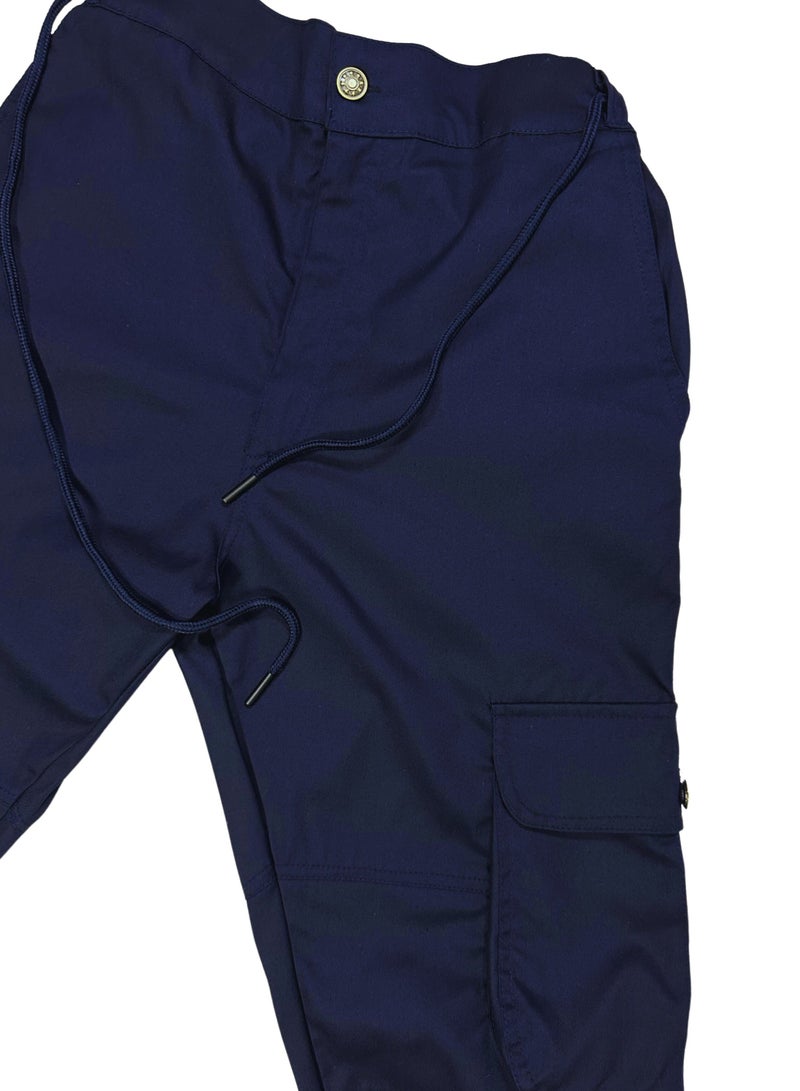 TJ's Originals PREMIUM NAVY BLUE CARGO PANTS - Image 5