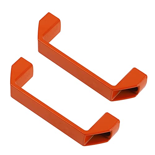 Rrina 2Pcs Aluminium Alloy Rectangular Pull Handle for 30 Series European Standard Aluminum Extrusion Profile (Orange) - Image 5