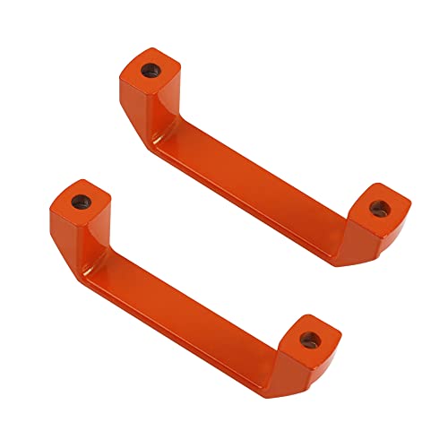 Rrina 2Pcs Aluminium Alloy Rectangular Pull Handle for 30 Series European Standard Aluminum Extrusion Profile (Orange) - Image 4