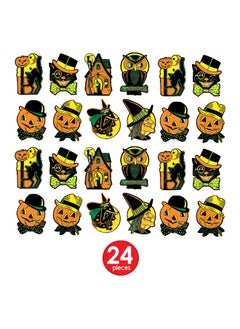 Beistle Beistle Halloween Cutouts 24 Piece, 8.5"-9.25", Multicolored  - Image 3