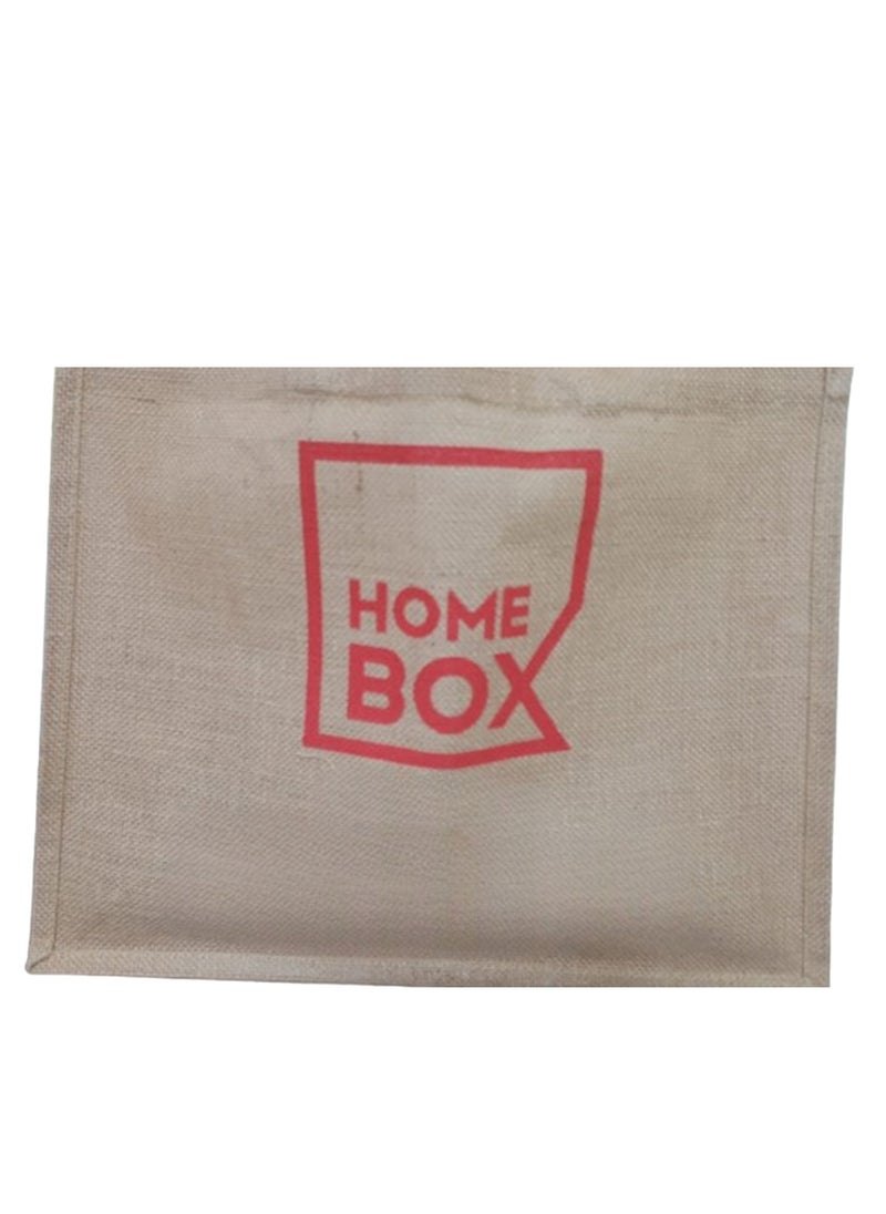 Home Box - Cotton Canvas Shopping Bag - Image 1