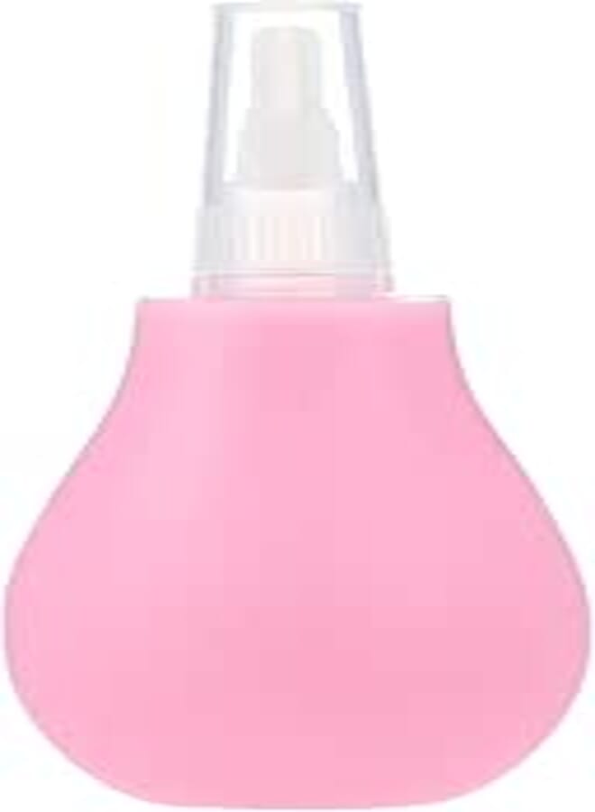 La Frutta Baby Silicone Nasal Aspirator - Pink and Clear