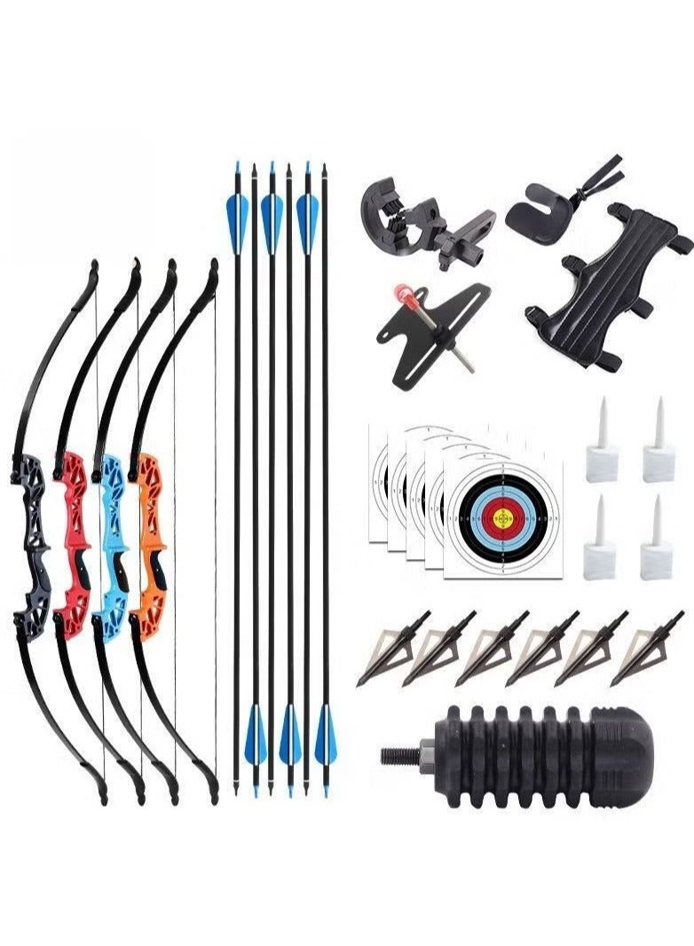 Gasin Recurve Sports Archery Set – 30 lbs Training Bow with Arrows & Accessories, Outdoor Practice Kit for Beginners & Adults - Image 1