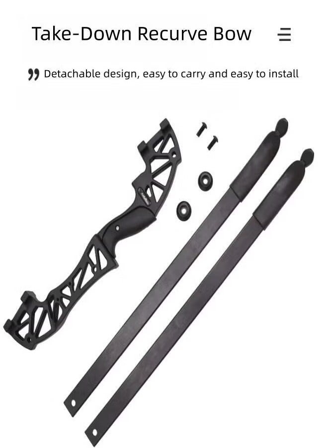 Gasin Recurve Sports Archery Set – 30 lbs Training Bow with Arrows & Accessories, Outdoor Practice Kit for Beginners & Adults - Image 3