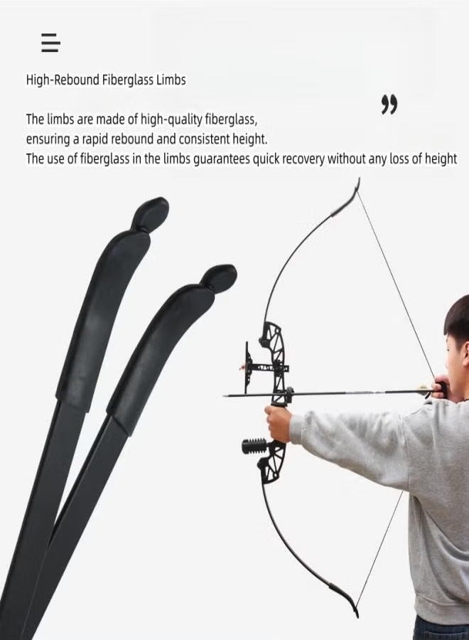Gasin Recurve Sports Archery Set – 30 lbs Training Bow with Arrows & Accessories, Outdoor Practice Kit for Beginners & Adults - Image 2