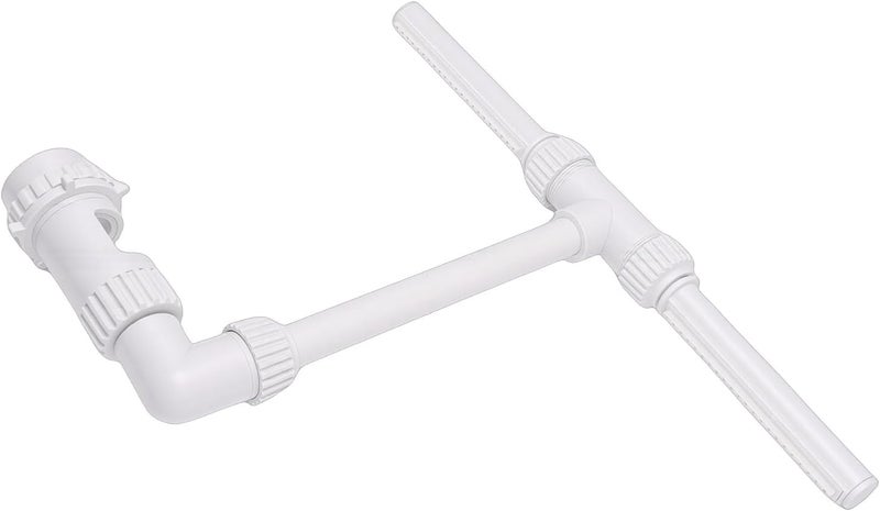 TOPINCN Dual Spray Pool Fountain, PVC Material Rust Resistant Double Nozzle Design for Consistent Water, with Easy Installation for Swimming Pool Spa Pond - Image 3