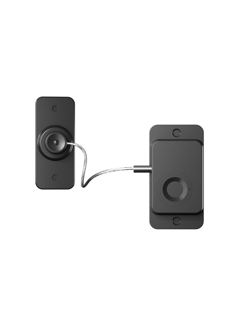 Smart Fingerprint Fridge Lock - Child Proof Cabinet Locks and Refrigerator Locks, No-Drill Adhesive Installation, for Fridge, Cabinet and Drawers - Image 1