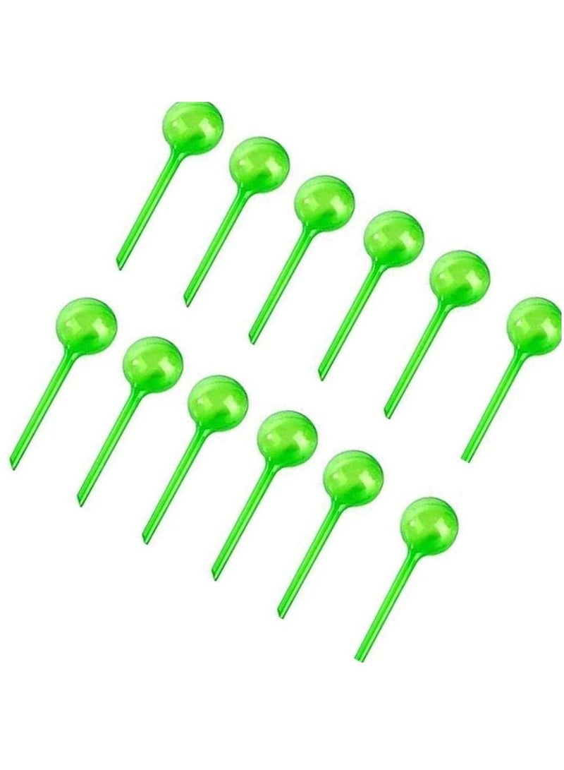 NIBEMINENT 12 Pcs Plant Watering Bulbs Self-Watering Globes Automatic Water Device Balls Vacation Houseplant Pot Bulb  - Image 1