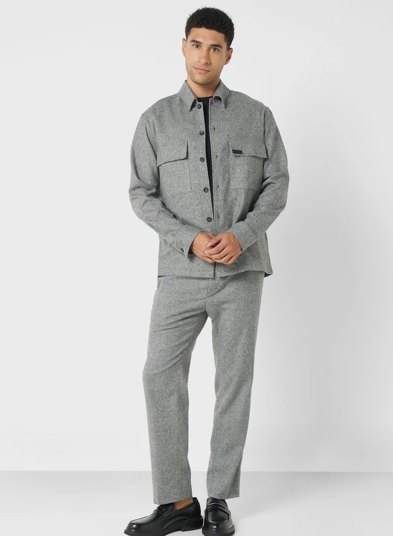 CALVIN KLEIN Checked Relaxed Fit Shirt