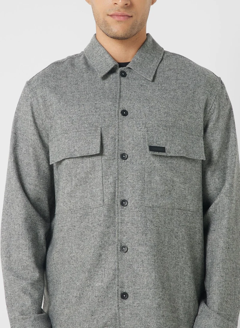 CALVIN KLEIN Checked Relaxed Fit Shirt