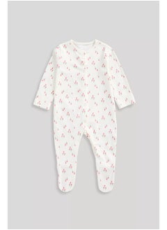 mothercare Tulip Baby Sleepsuits - 3 Pack  - Image 3
