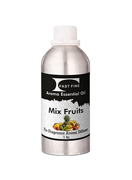 Fast Fine Fast Fine Diffuser Essential Aroma Oil Used for Air Electric Revitalizer Machine Use Home Office washroom Indoor Outdoor Mix fruits 1Ltr  - Image 1