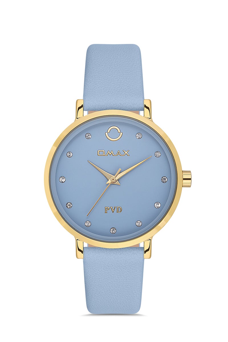 OMAX Women’s Wrist-Watch | Analog | Leather Strap | Elegant Design - Image 1