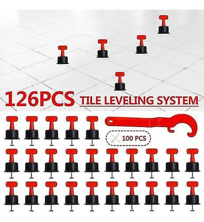 Reusable Tile Leveling System Kit With 100pcs Tile Leveler Spacers & 4 Special Wrenches & 500pcs 2mm Tile Spacers, Premium Tile Leveler For Building W - Image 5