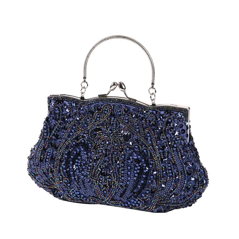 Beaded Embroidered Bag Evening Bag Evening Bag Cheongsam Gift Bag Women'S Bag Portable Beaded Bag 3392 Patent - Image 5