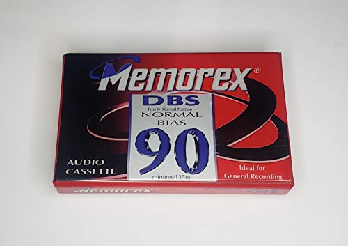 Memorex DBS 90 Single Blank Audio Cassette Tape Vintage - Image 4