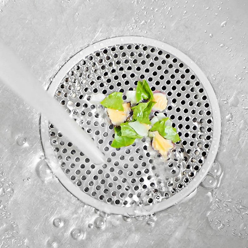 2pcs Floor Drain Cover Stainless Steel Sink Filter Cover Kitchen Sink - Image 5