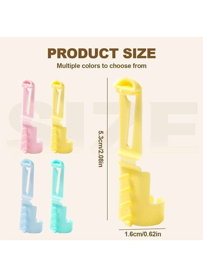 4 Pcs Crochet Ring Crochet Knitting Tool, Handmade Crochet Tension Ring Adjustable Companion Ring - Image 2