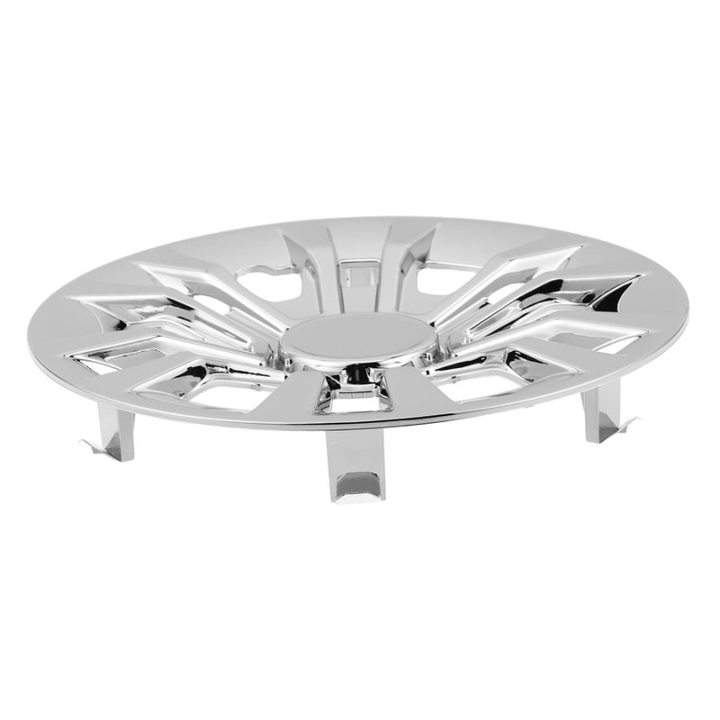 Chrome Wheel Covers For Golf Carts Electric Vehicles Easy Installation Polished Hub Caps - Image 2