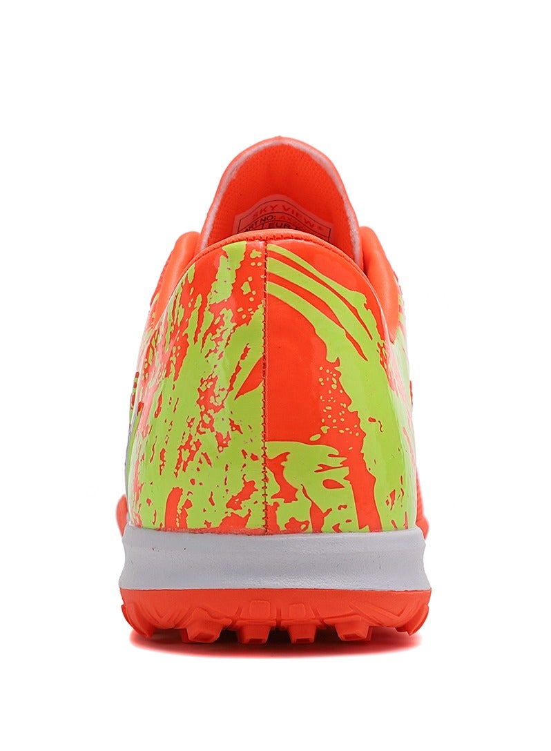 Sky View Boys Girls Soccer Cleats Youth Firm Groud Athletic IC/IN Sole Indoor and Outdoor Trainning Football Shoes for Kid  - Image 4