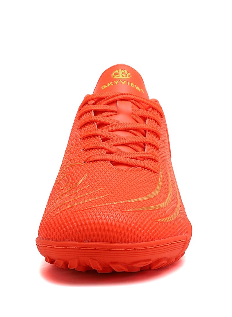 Sky View Boys Girls Soccer Cleats Youth Firm Groud Athletic IC/IN Sole Indoor and Outdoor Trainning Football Shoes for Kid  - Image 3