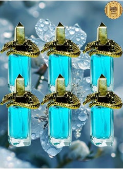 Blue 6 Pieces Classic Christian Blue Gold EDP 25ML  - Image 1