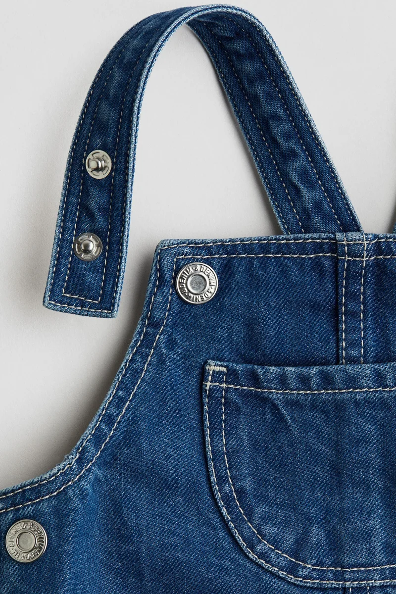 H&M 2-piece dungaree dress and top set