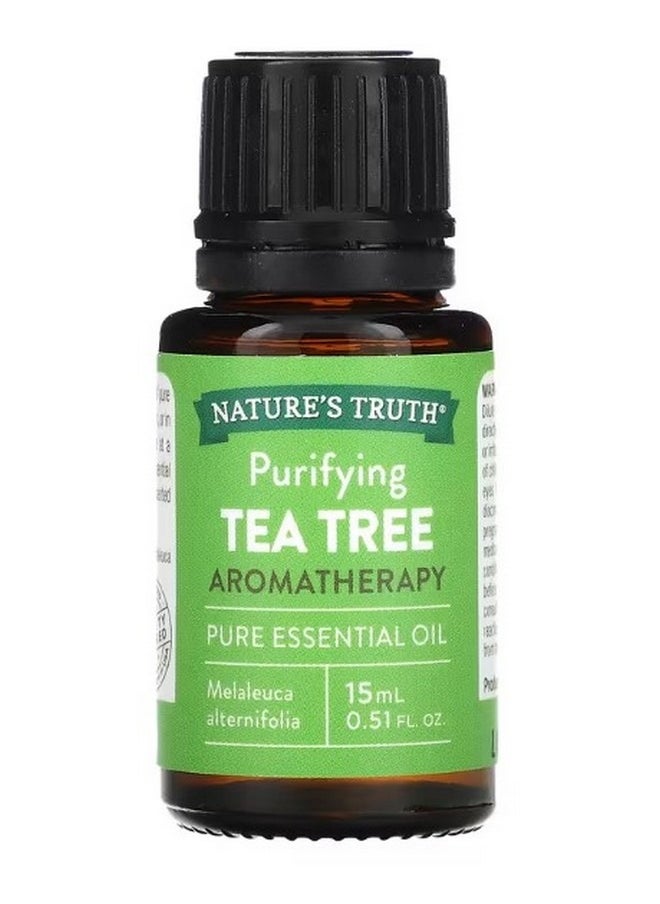 Nature's Truth Pure Essential Oil Purifying Tea Tree 0.51 fl oz 15 ml  - Image 1