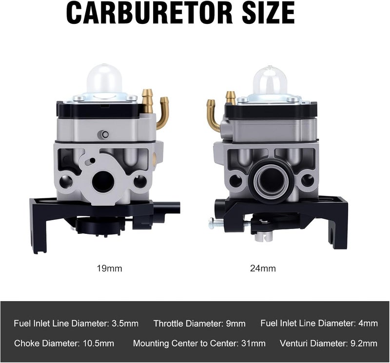 Buckbock 16100-Z0H-825 Carburetor for Honda GX25 GX25N GX25NT FG110 HHT25S 4 Cycle Engine Mantis 4 Stroke Tiller Replace 16100-Z0H-053 16100-Z0Z-034 16100-Z0H-824 - Image 3