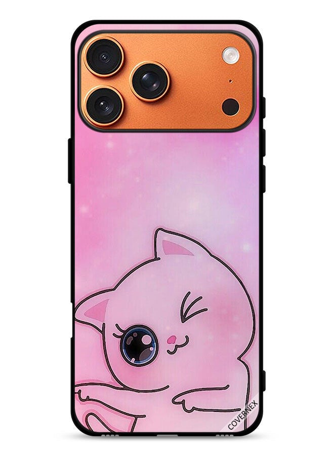 Covernex Apple iPhone 17 Pro Max Protective Case Cover Go This Way Kitten - Image 1