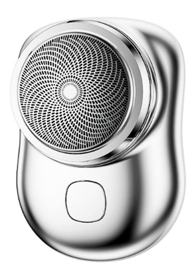 ELTRAZONE ELTERAZONE Electric Razor for Men, Newest Mini-Shave Portable Electric Shaver, Pocket Size Portable Shaver Wet and Dry Mens Razor USB Shaver Charging Easy One-Button Use Suitable for Home,Car,Travel - Image 1