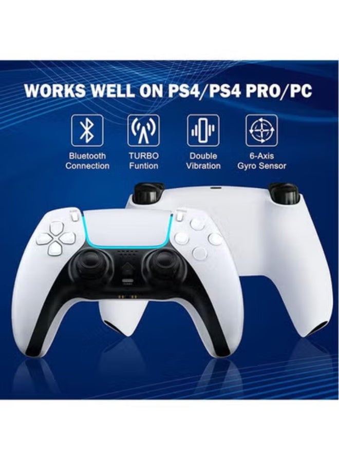 Wireless Controller for PS4 /Slim/Pro with Enhanced Dual Vibration/Analog Sticks/3.5mm Audio Jack/6-Axis Motion Sensor - Image 2
